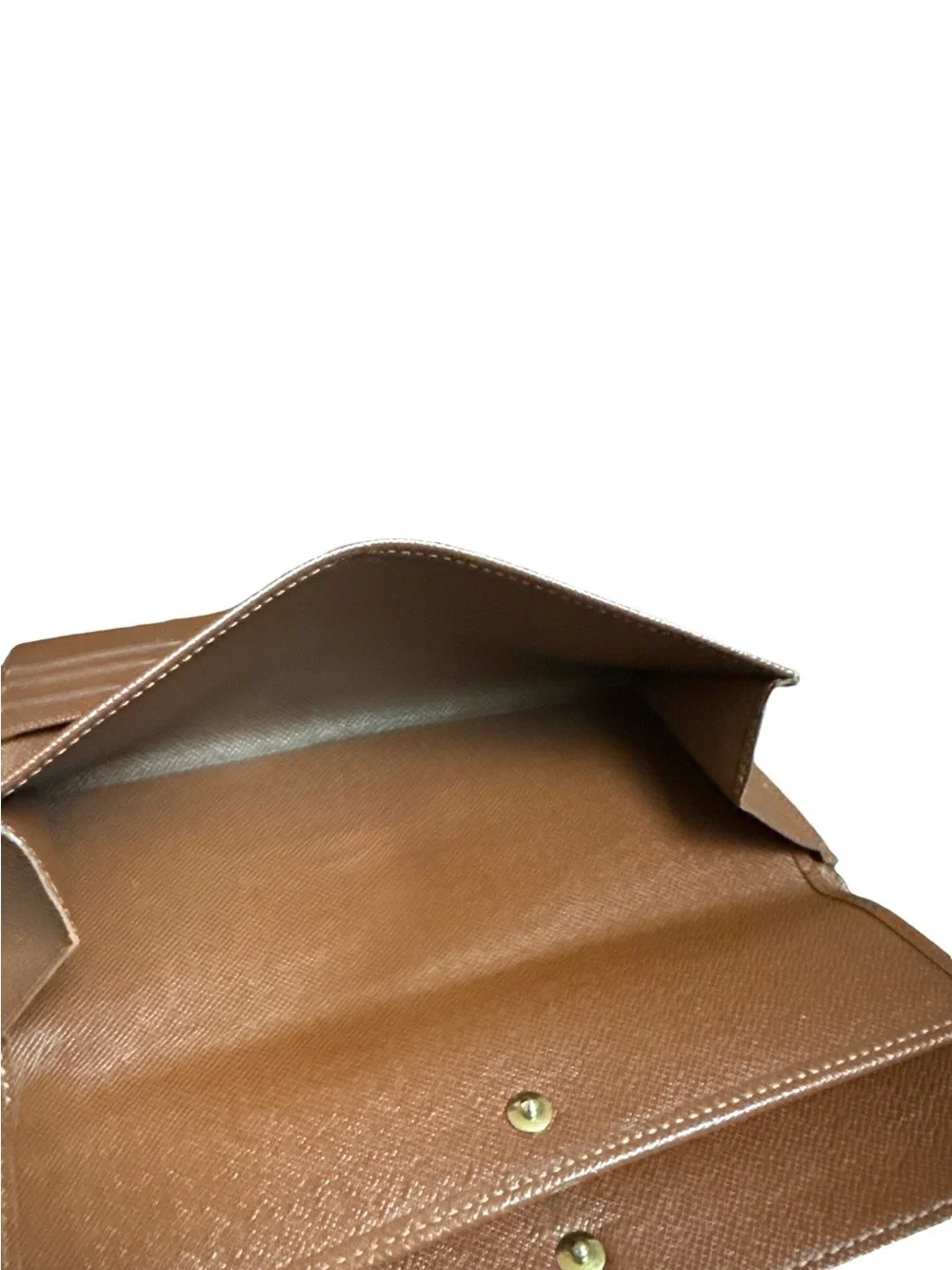 Louis Vuitton Monogram Canvas Continental Wallet in Brown and Gold